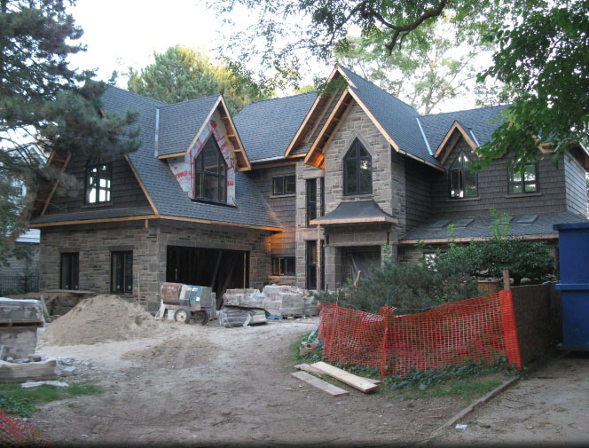 Home remodel in Oakville that needed new aluminum soffit, fascia & trough.