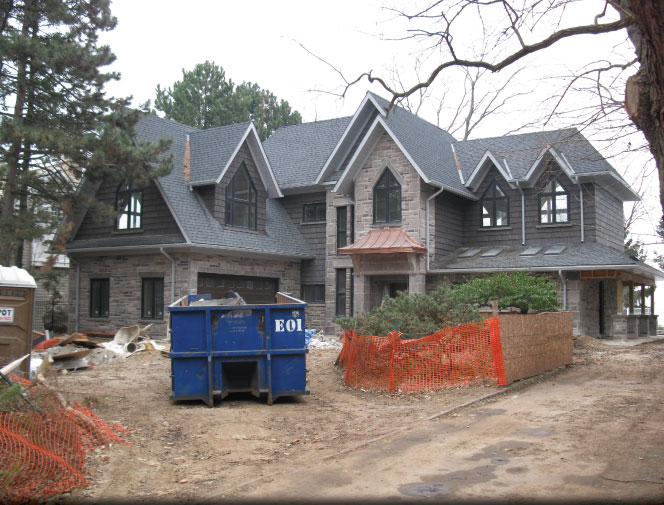 Finished with soffit, fascia, trough & trough covers.